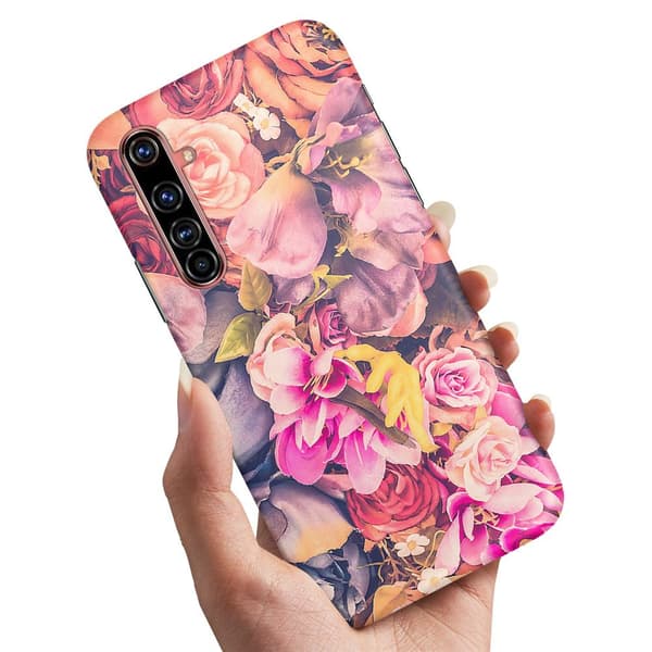 Deksel / Mobildeksel til Realme X50 Pro - Roser
