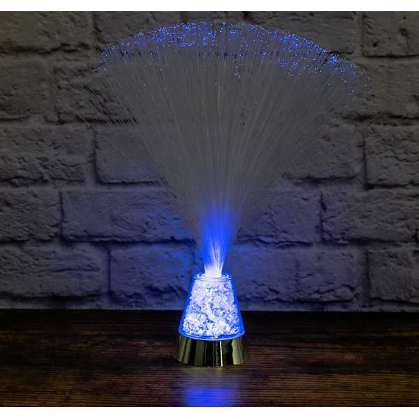 Fiberoptisk Lampe / Fiberlampe - Velg farge Multicolor