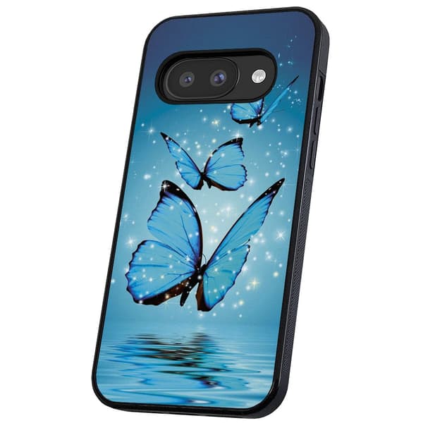 Google Pixel 10A - Deksel/Mobildeksel Glitrende Sommerfugler