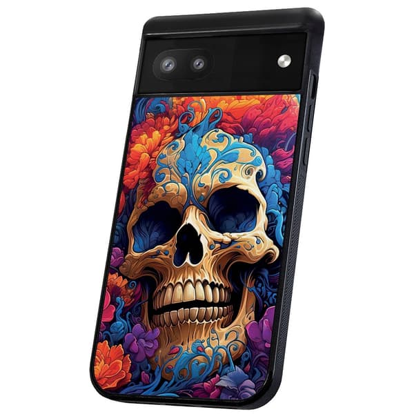 Google Pixel 6 - Cover/Mobilcover Skull
