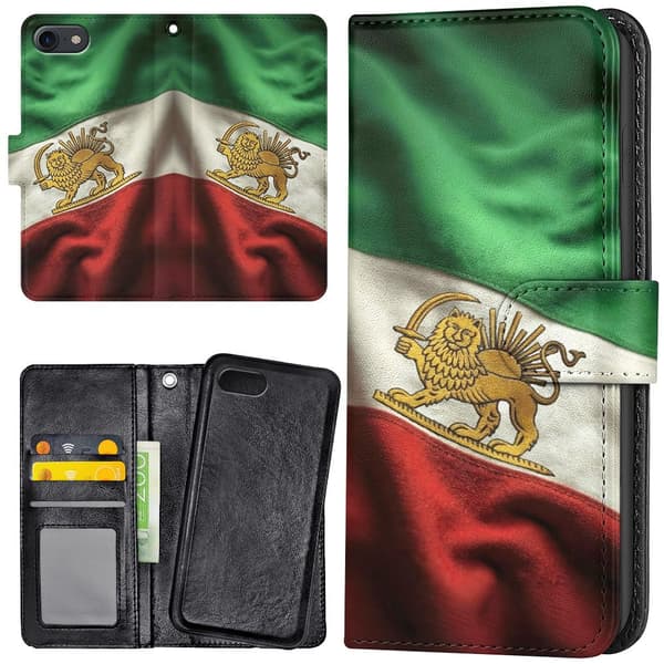 iPhone 16e/17e - Plånboksfodral/Skal Iran