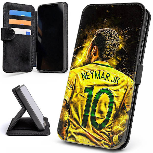 Lompakkokotelo / Kuoret iPhone 13 - Neymar