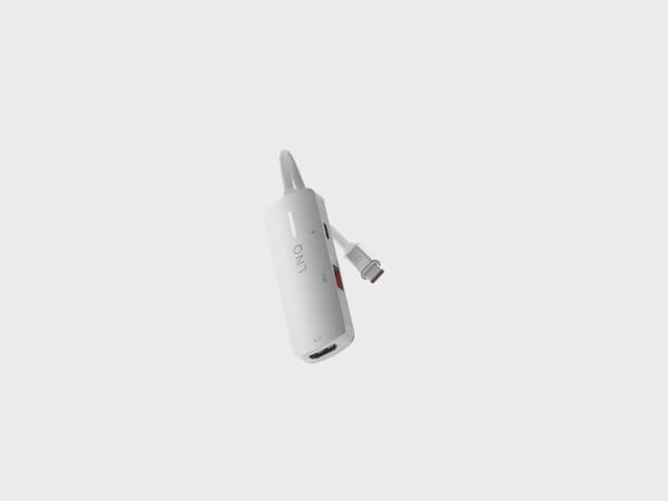 Linq 3in1 USB-C Multiport Hub Aluminiumgrå