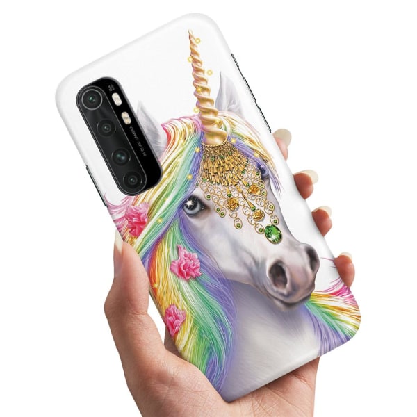 Xiaomi Mi Note 10 Lite - Cover/Mobilcover Unicorn/Enhjørning