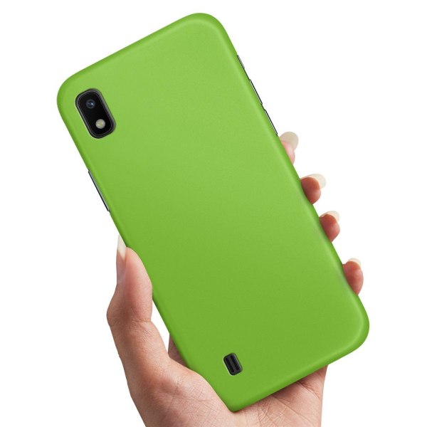Samsung Galaxy A10 - Cover/Mobilcover Limegrøn Lime green