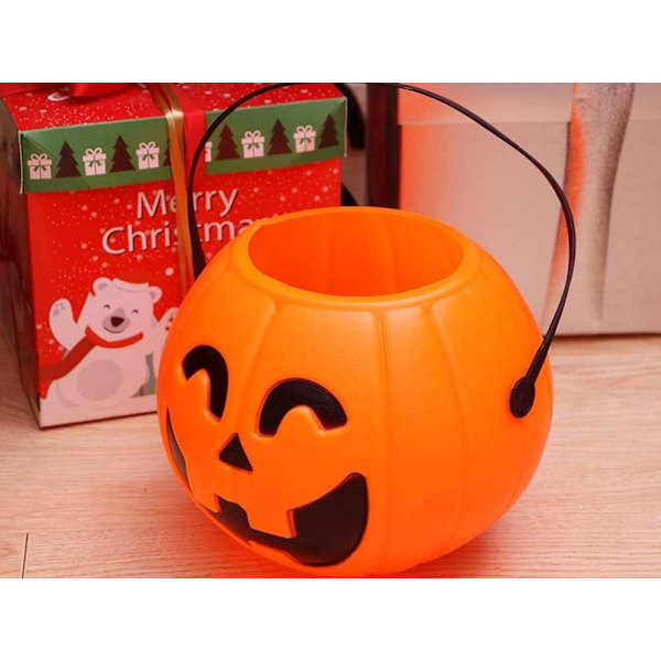 Pumpa Hink - Bus eller Godis - Halloweenpumpa