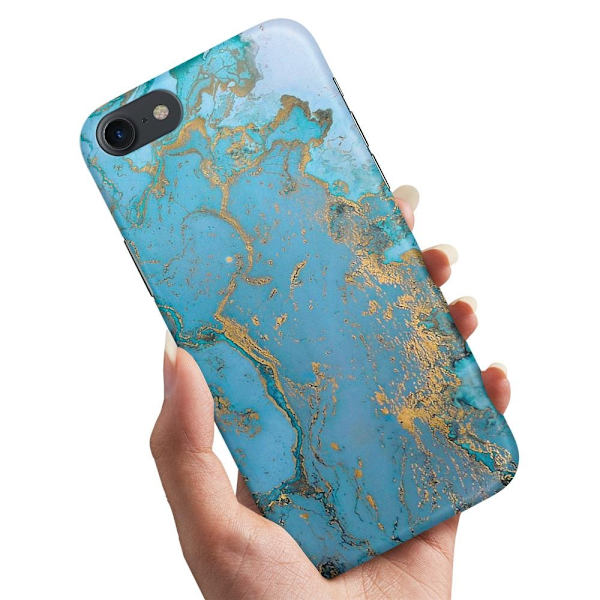 Skal / Mobilskal till iPhone 6 / 6s - Marmor multifärg