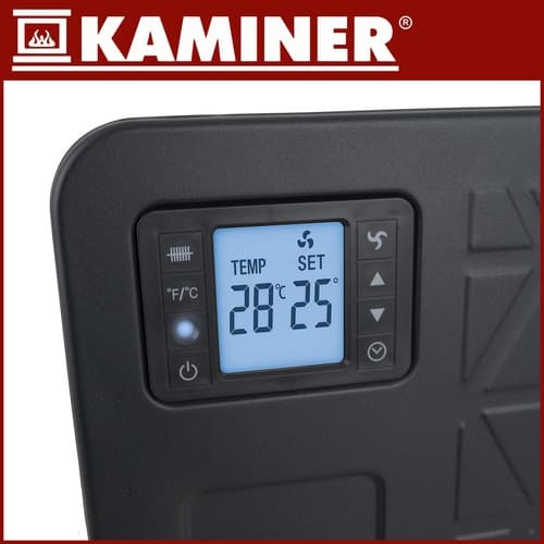 Konvektorelement / Portabelt Element - 2300W Black