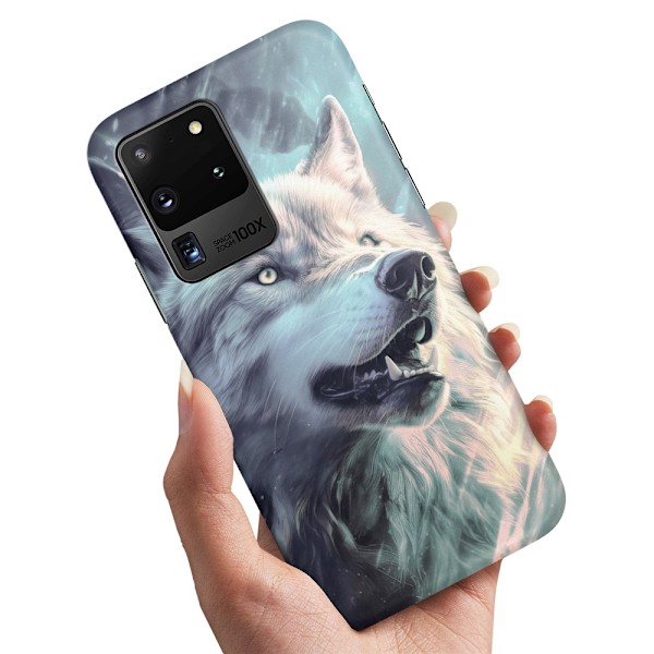 Deksel / Mobildeksel til Samsung Galaxy S20 Ultra - Wolf