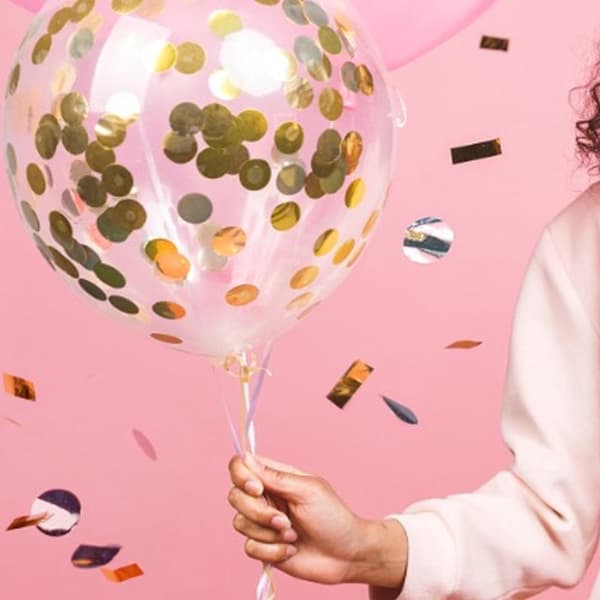 Tragt til konfettiballoner - Fyld balloner med konfetti Multicolor