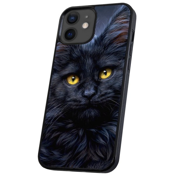 iPhone 11 - Kuoret/Suojakuori Musta Kissa