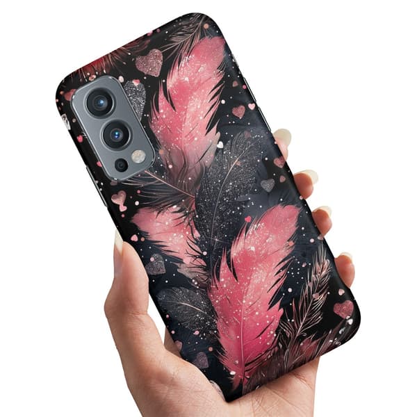 Deksel / Mobildeksel til OnePlus Nord 2 5G - Feathers