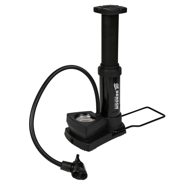 Fotpump med manometer