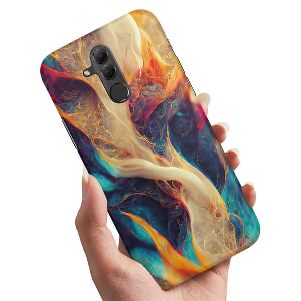 Deksel / Mobildeksel til Huawei Mate 20 Lite - Abstrakt Mønster