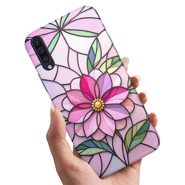 Deksel / Mobildeksel til Huawei P20 Pro - Glass Flower