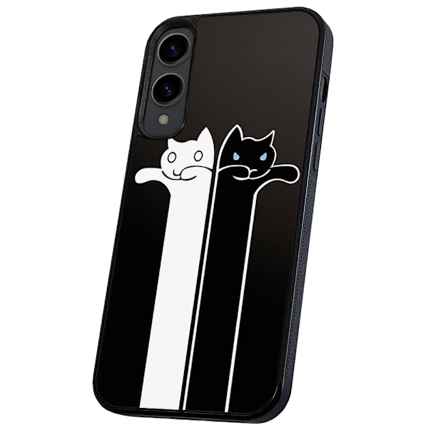 Samsung Galaxy S25 Edge - Skal/Mobilskal Avlånga Katter