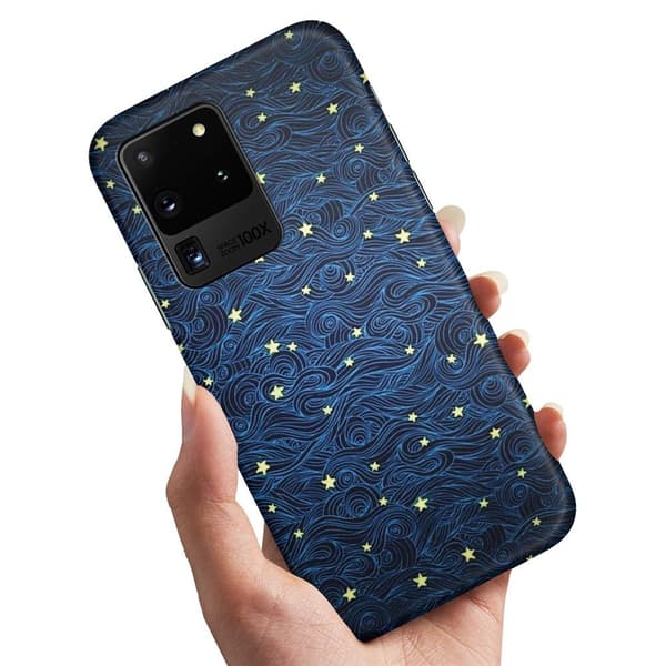 Deksel / Mobildeksel til Samsung Galaxy S20 Ultra - Stjernemønster