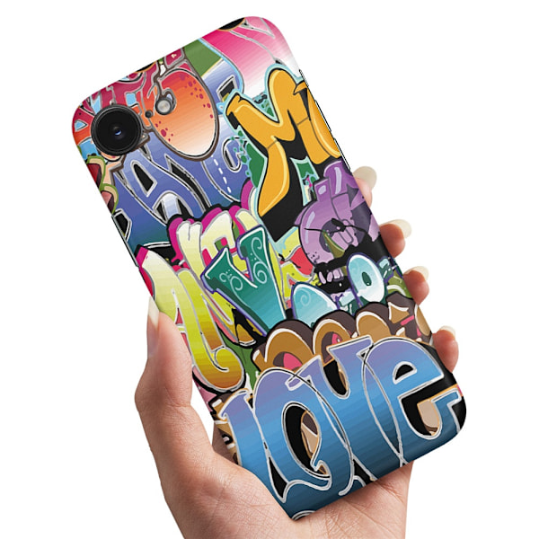 Cover / Mobilcover til iPhone 16e / 17e - Graffiti
