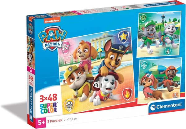 Paw Patrol Palapeli – 3x48 palaa