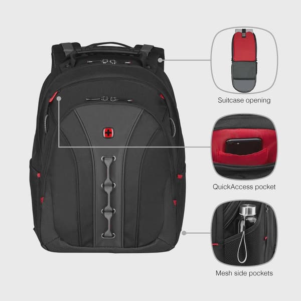 Wenger Legacy 16" Datorryggsäck Grå/Svart