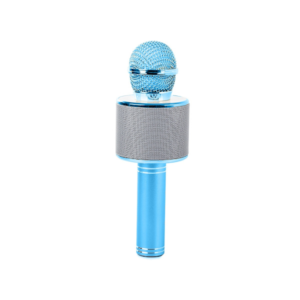 Karaokemikrofon med Høyttaler / Karaoke Mikrofon – Bluetooth Blue