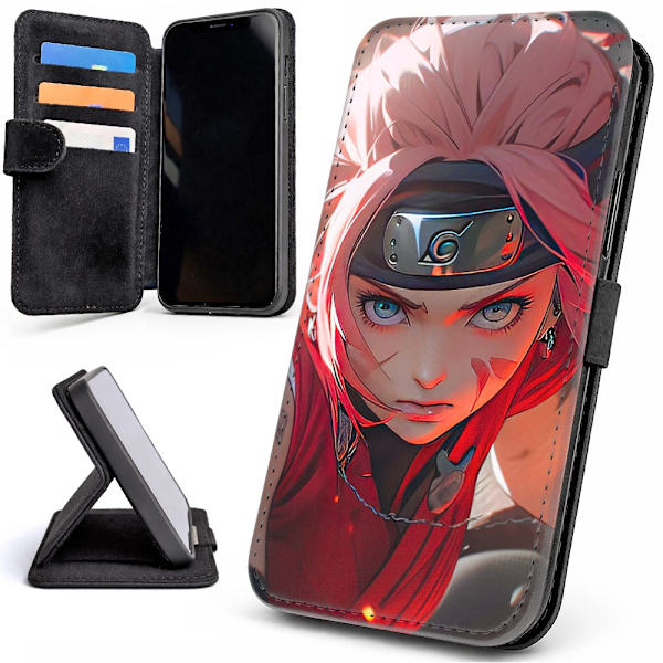 Lommebok Deksel / Mobildeksel til iPhone 17 Pro - Sakura Naruto