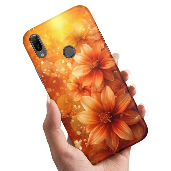 Deksel / Mobildeksel til Samsung Galaxy A40 - Flowers