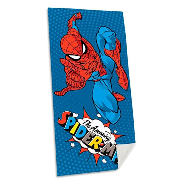 Spiderman badhandduk, strandhandduk 70x140 cm, Amazing