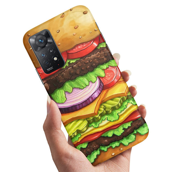 Deksel / Mobildeksel til Xiaomi Redmi Note 11 - Hamburger
