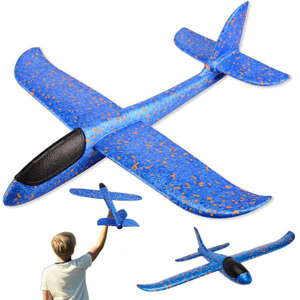 Kastflygplan - 47 cm Blå