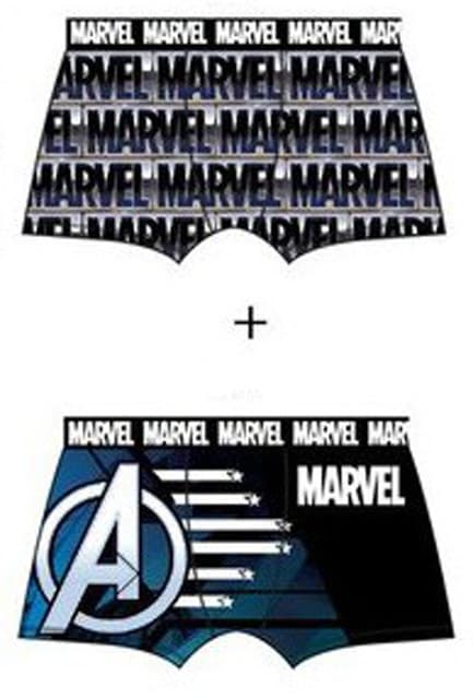 Avengers Kalsonger / Boxershorts - Herr - 2-Pack S