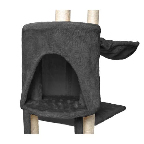 Kattemøbel / Klatrestativ / Klorepost for Katter - 138 cm Grey