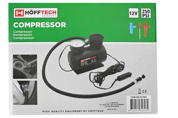 Kompressor 12V 280 psi med tillbehör