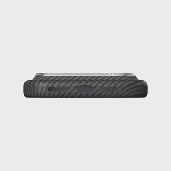 Pitaka Edge MagSafe Fodral iPhone 18 Pro/17 Pro Black/Grey