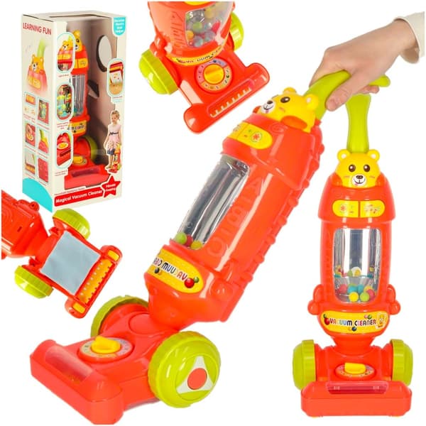 Leksaksdammsugare - Dammsugare för Barn Röd