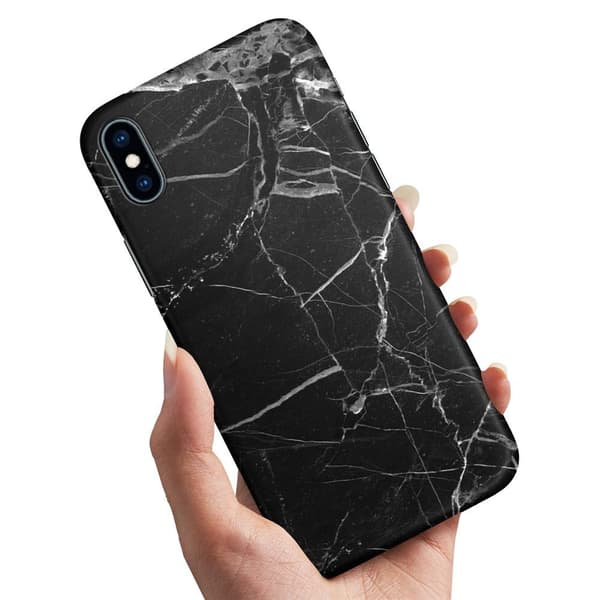 Skal / Mobilskal till iPhone XS Max - Marmor multifärg