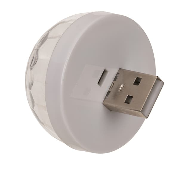 RGB LED Diskolys via USB - Lydreaktivt