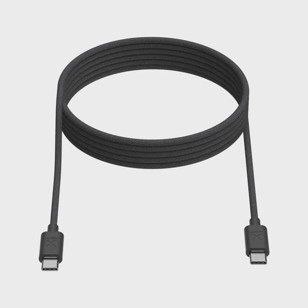 Xtorm Go2 GRS USB-C/C PD kabel 100W 1m Svart