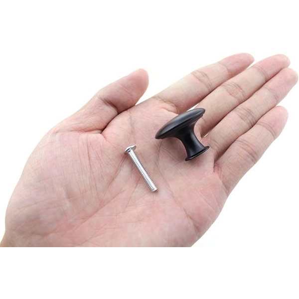 Handtag / Knopp – 12 knoppar till byrå & skåp