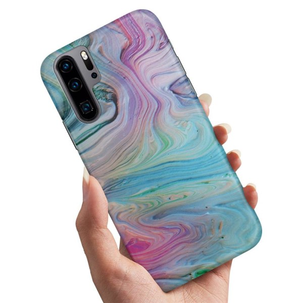 Huawei P30 Pro - Cover/Mobilcover Maling Mønster