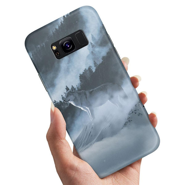 Deksel / Mobildeksel til Samsung Galaxy S8 Plus - Arctic Wolf