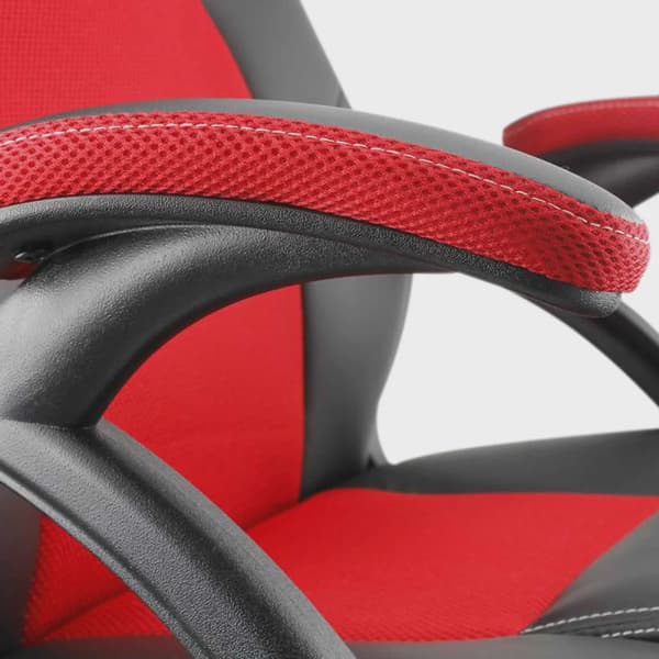 White Shark KINGS THRONE Gaming Stol 120kg Svart/Röd