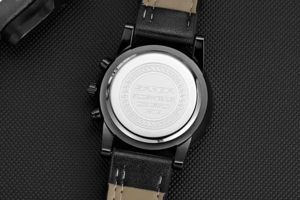 Quartz Klocka / Armbandsur - Svart Svart