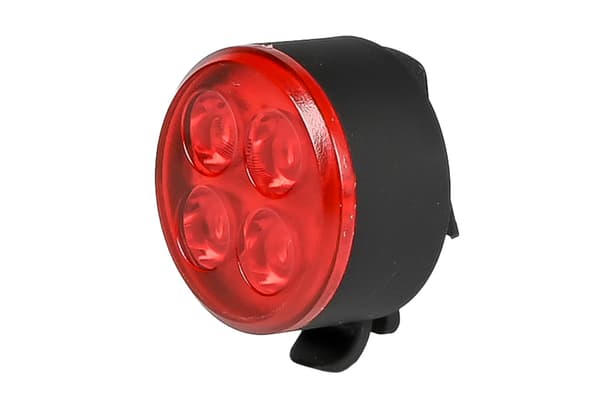 Cykelljus USB röd med klämma