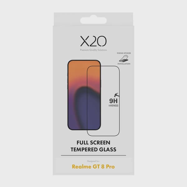 X2O Full Screen Skärmskyddsglas Realme GT 8 Pro