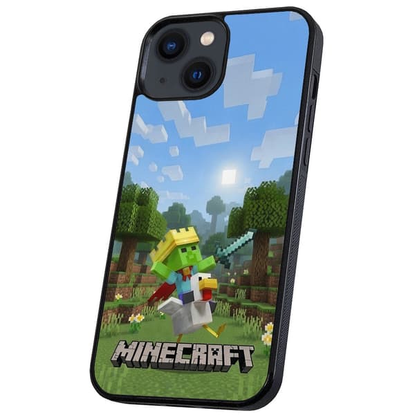 iPhone 14 - Deksel/Mobildeksel Minecraft