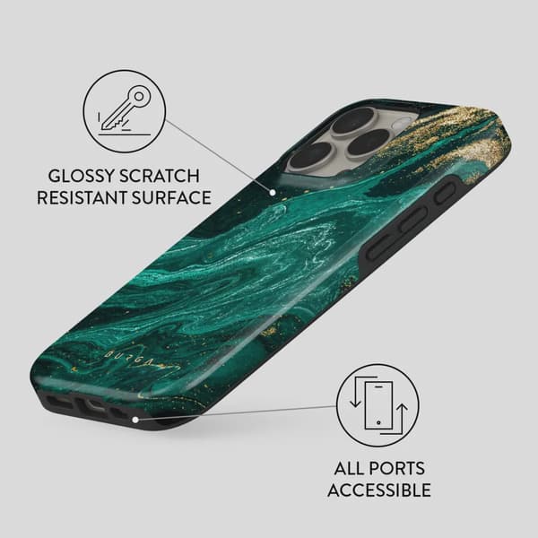 Burga Emerald Pool - iPhone 16 Pro Tough MagSafe Skal