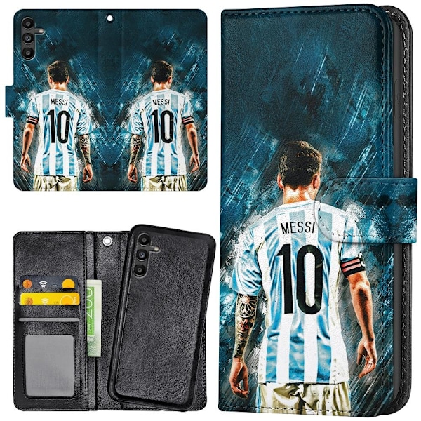 Samsung Galaxy A55 5G - Plånboksfodral/Skal Messi