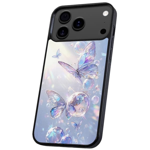iPhone 17 / 18 Pro Max - Deksel/Mobildeksel Butterflies