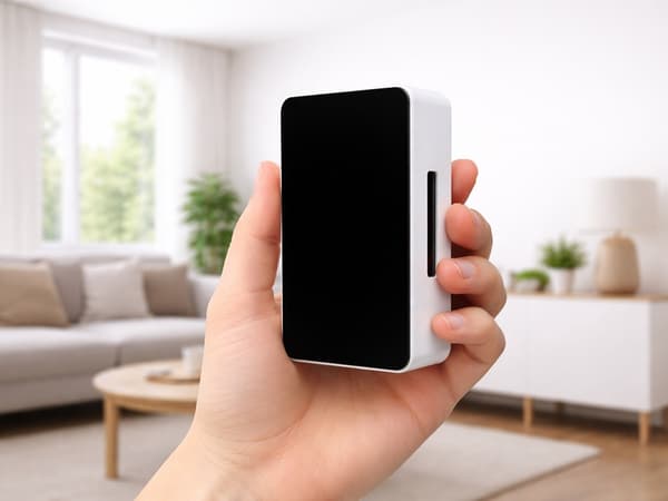 Trådbunden dörrklocka 230V Black